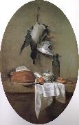 Jean Baptiste Simeon Chardin Duck bowl and olive oil USA oil painting reproduction